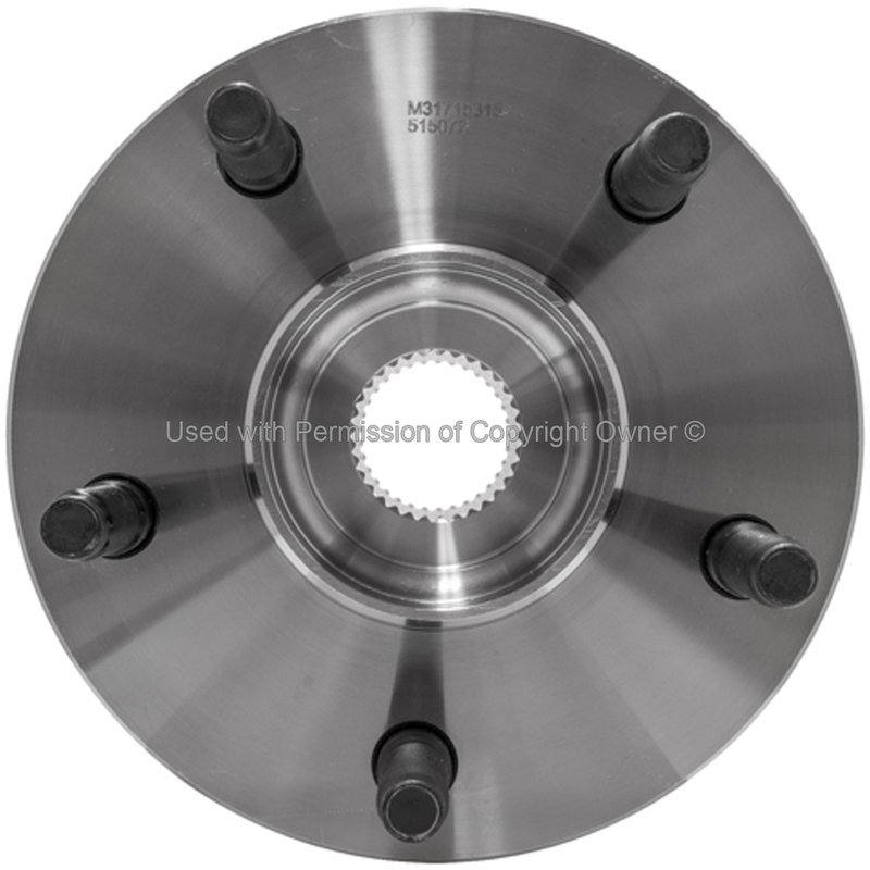 MPA Electrical WH515072 Wheel Bearing and Hub Assembly - Front