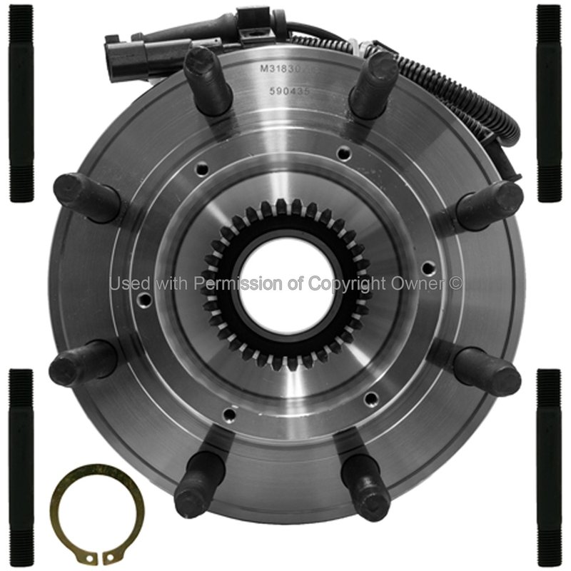 MPA Electrical WH590435 Wheel Bearing and Hub Assembly - Front