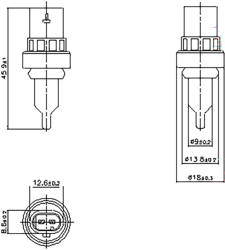 Nissens 207011 Engine Coolant Temperature Sensor