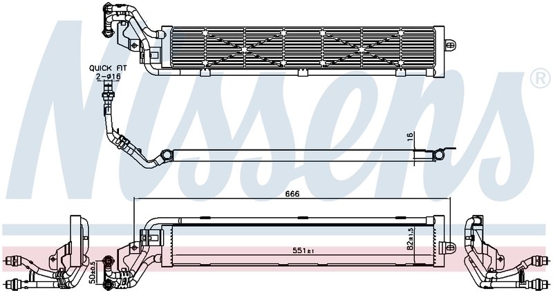 Nissens 606268 Radiator