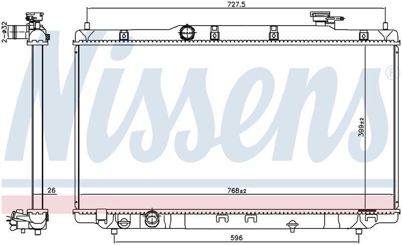 Nissens 606310 Radiator