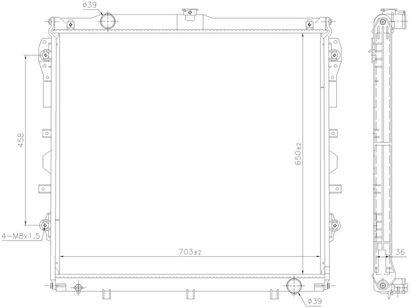 Nissens 606523 Radiator