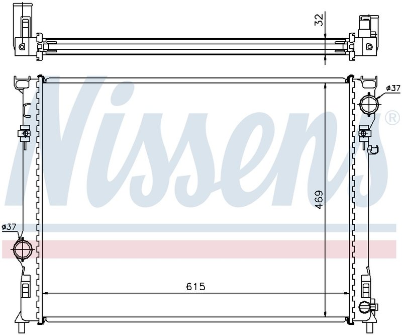 Nissens 61014A Radiator