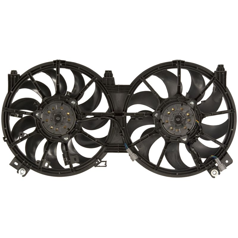Nissens 850490 Dual Radiator and Condenser Fan Assembly