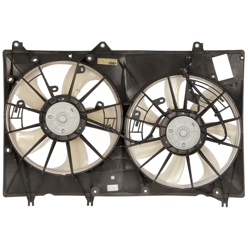 Nissens 850493 Dual Radiator and Condenser Fan Assembly