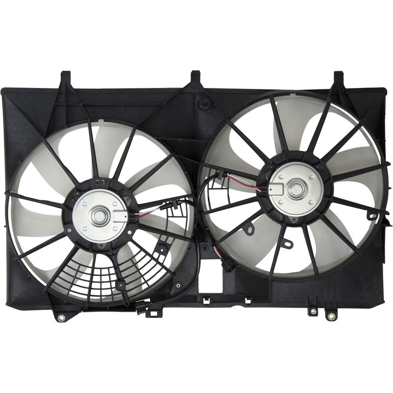 Nissens 850554 Dual Radiator and Condenser Fan Assembly