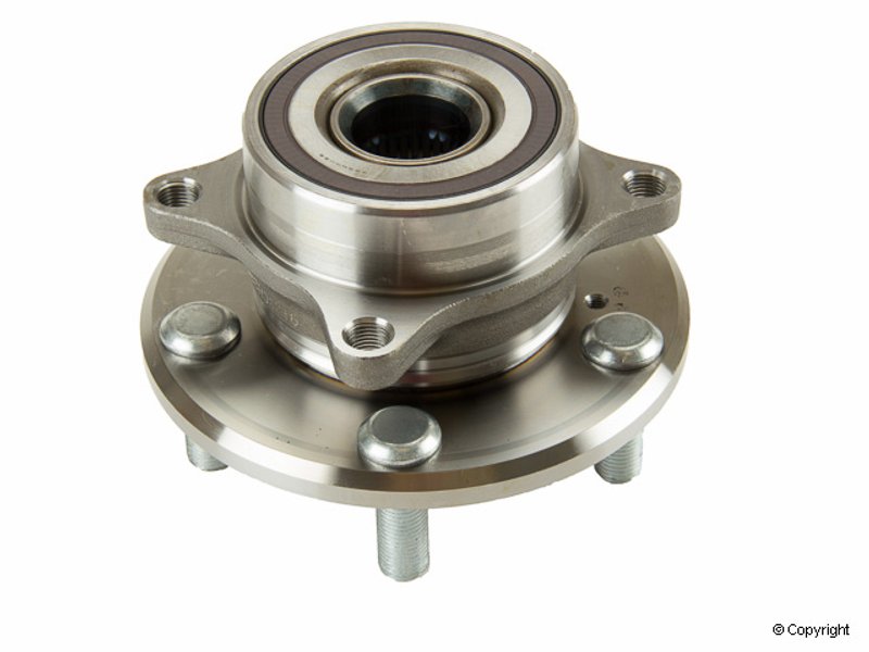 NSK 66BWKH25 Wheel Bearing and Hub Assembly - Front