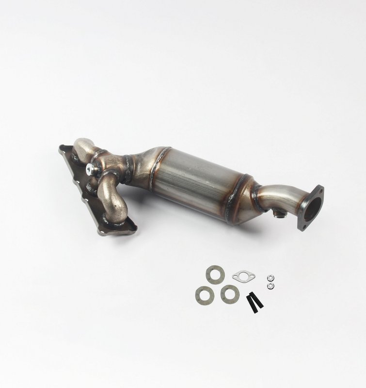 OP Converters OPCE7045 Catalytic Converter with Integrated Exhaust Manifold - Rear