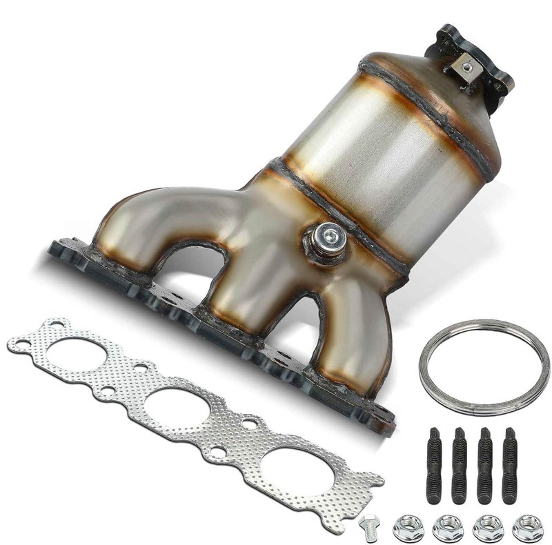 OP Converters OPCF5166 Catalytic Converter with Integrated Exhaust Manifold - Left