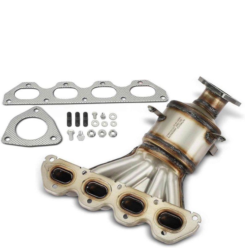 OP Converters OPCG4166 Catalytic Converter with Integrated Exhaust Manifold - Front