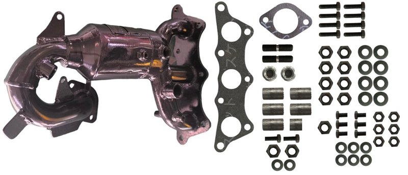 OP Converters OPCH9026 Catalytic Converter with Integrated Exhaust Manifold - Front Right