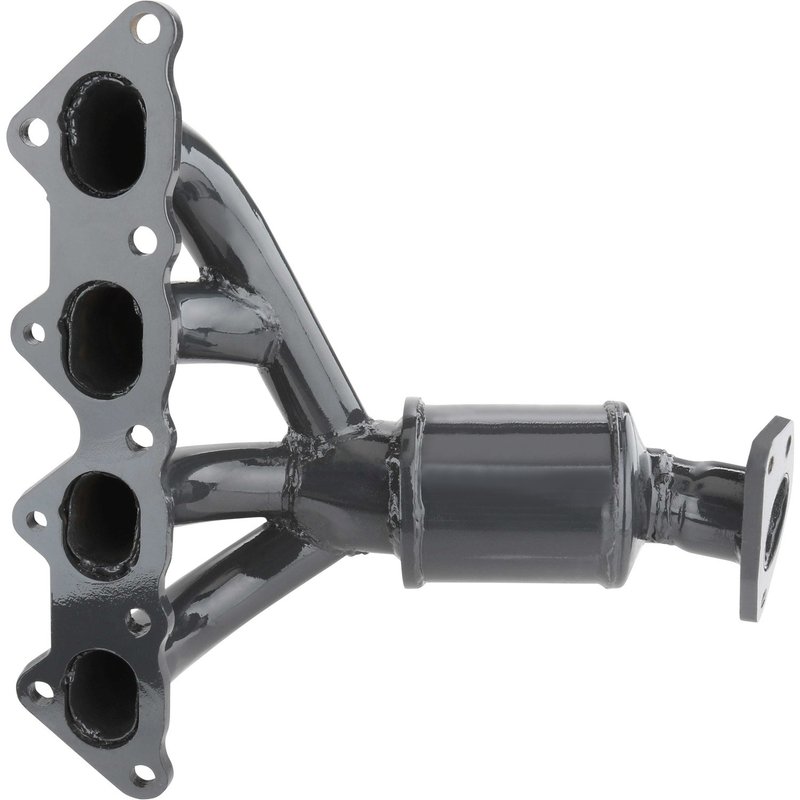 OP Converters OPCM2019 Catalytic Converter with Integrated Exhaust Manifold - Front