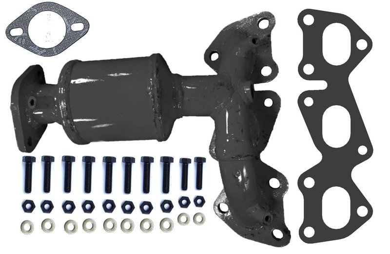 OP Converters OPCM2025 Catalytic Converter with Integrated Exhaust Manifold - Front Right