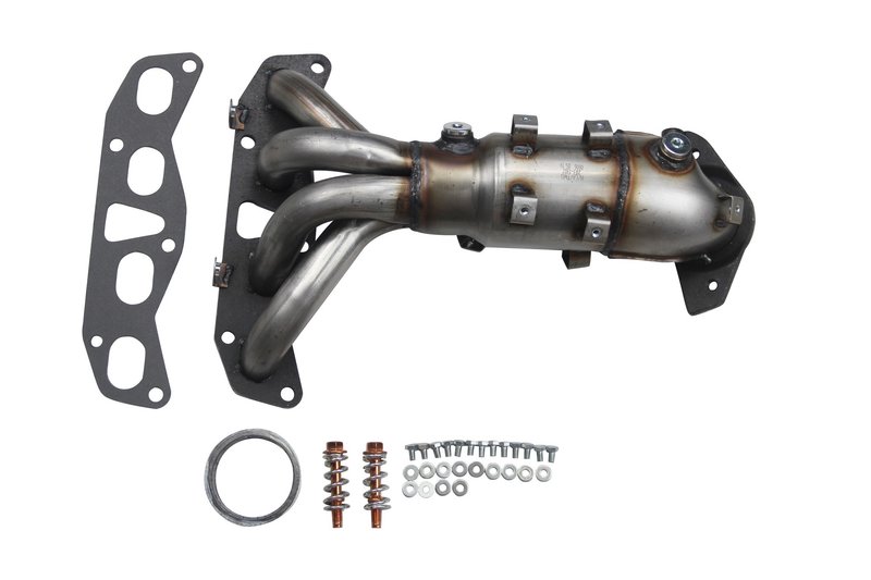 OP Converters OPCN3047 Catalytic Converter with Integrated Exhaust Manifold - Front