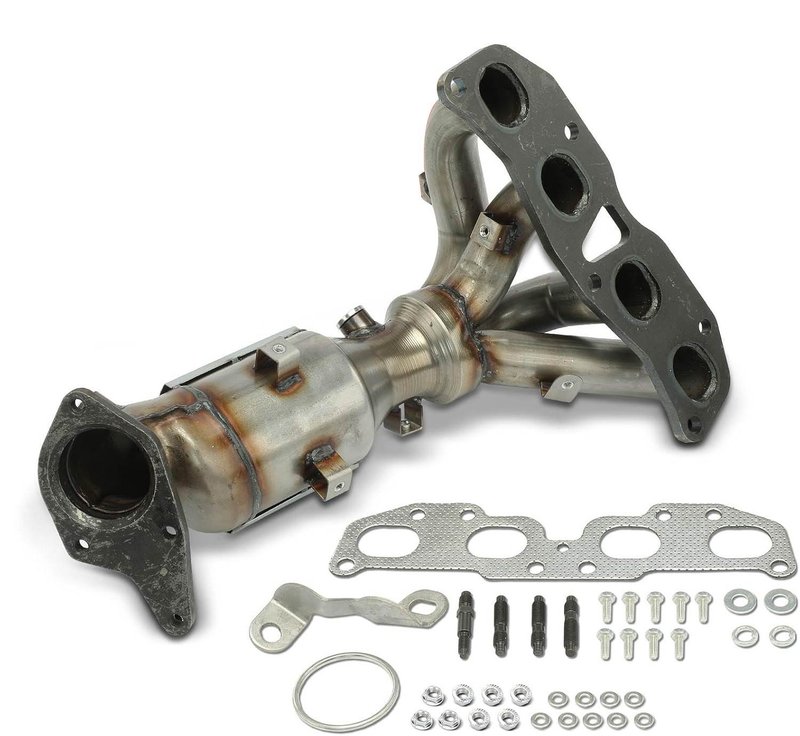 OP Converters OPCN3093 Catalytic Converter with Integrated Exhaust Manifold - Front