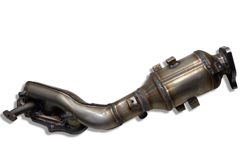 OP Converters OPCT1177 Catalytic Converter with Integrated Exhaust Manifold - Left