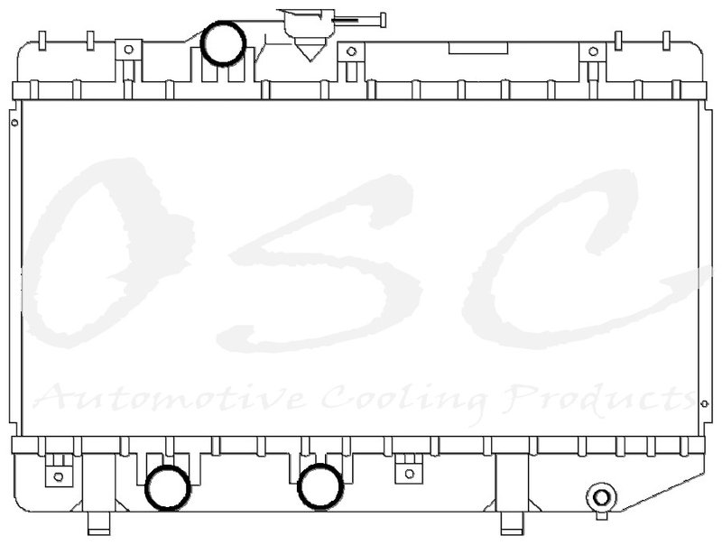 One Stop Solutions 1381 Radiator