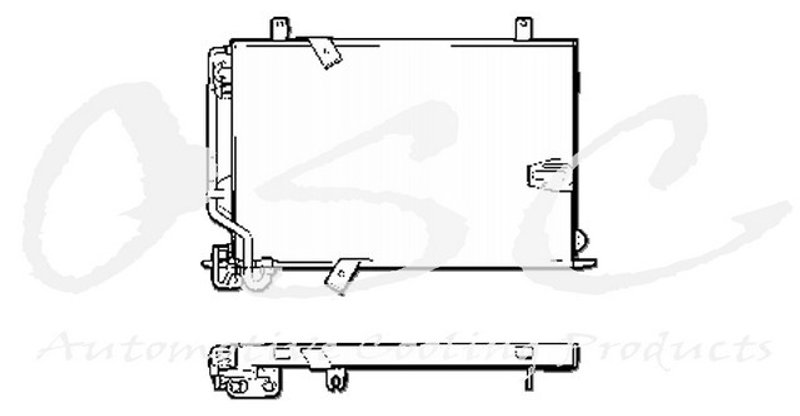 One Stop Solutions 4665 A/C Condenser