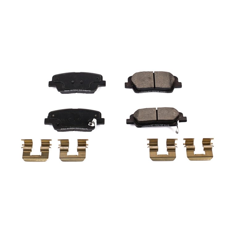PowerStop 17-1916 Disc Brake Pad Set - Rear