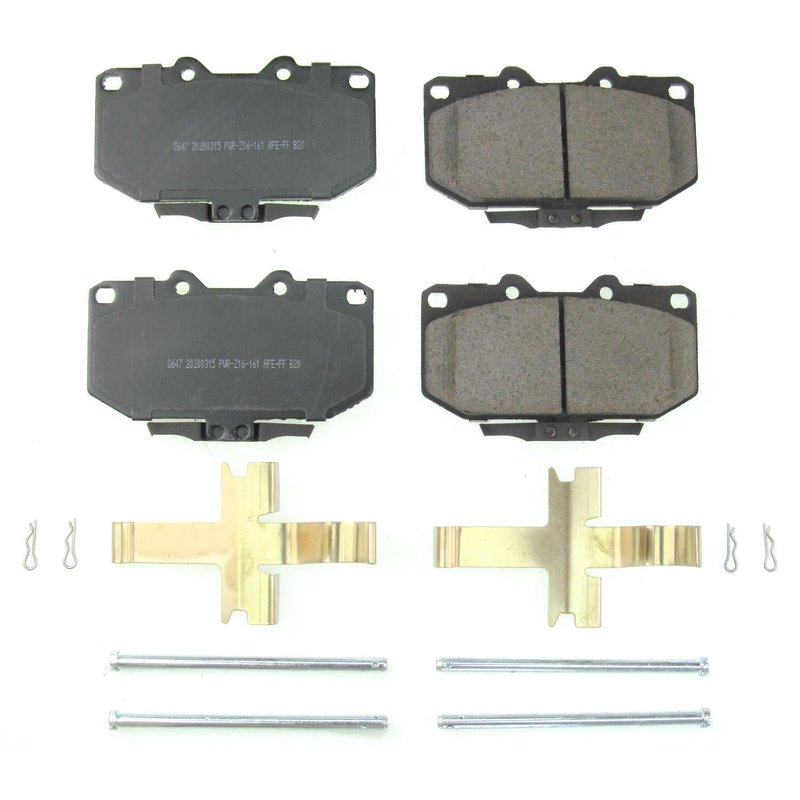PowerStop 17-647 Disc Brake Pad Set - Front