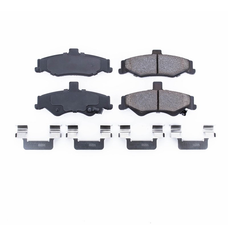 PowerStop 17-750 Disc Brake Pad Set - Rear