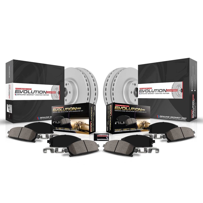 PowerStop CRK7909 Disc Brake Kit - Front and Rear