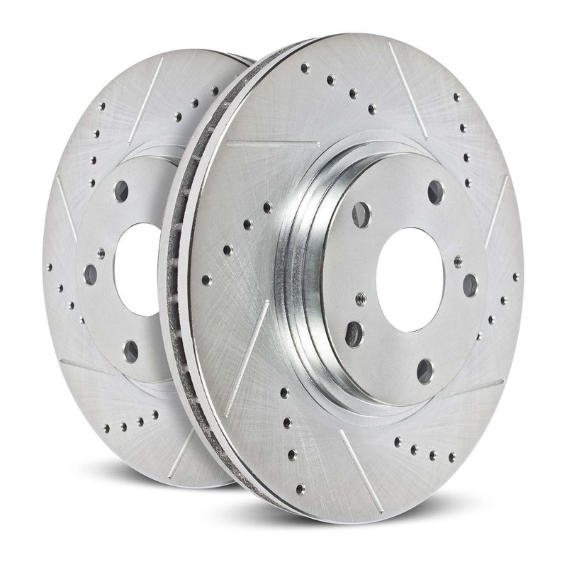 PowerStop EBR1013XPR Disc Brake Rotor Set - Rear