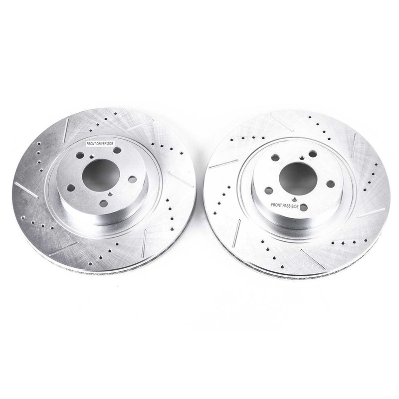 PowerStop JBR1165XPR Disc Brake Rotor Set - Front