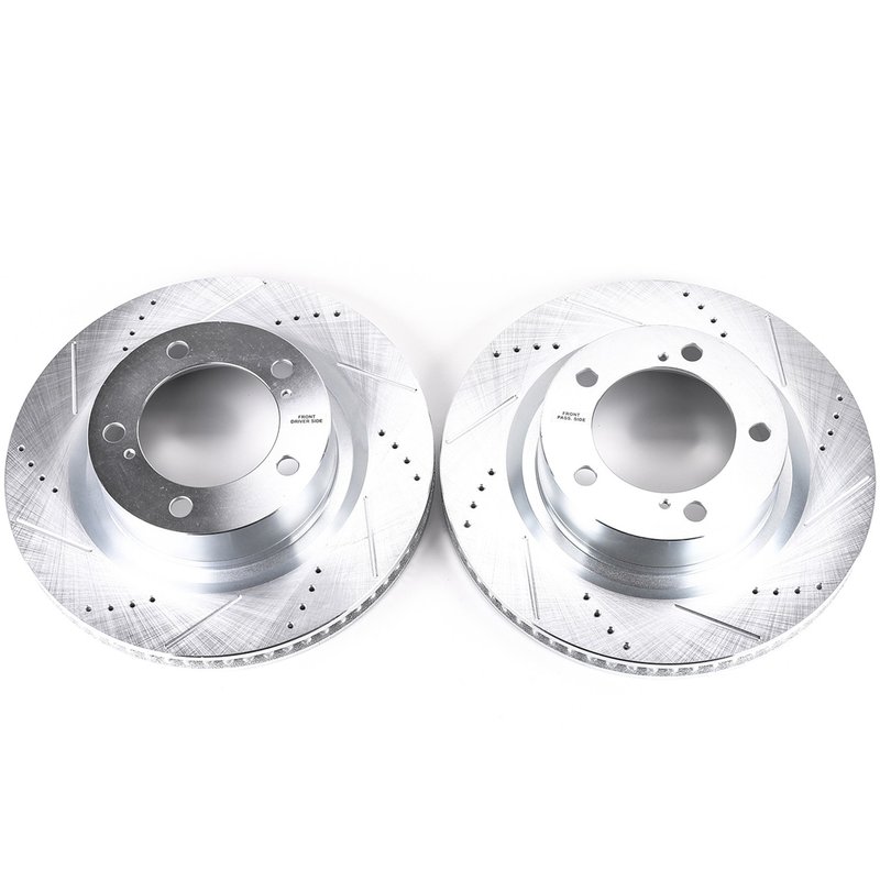 PowerStop JBR1309XPR Disc Brake Rotor Set - Front