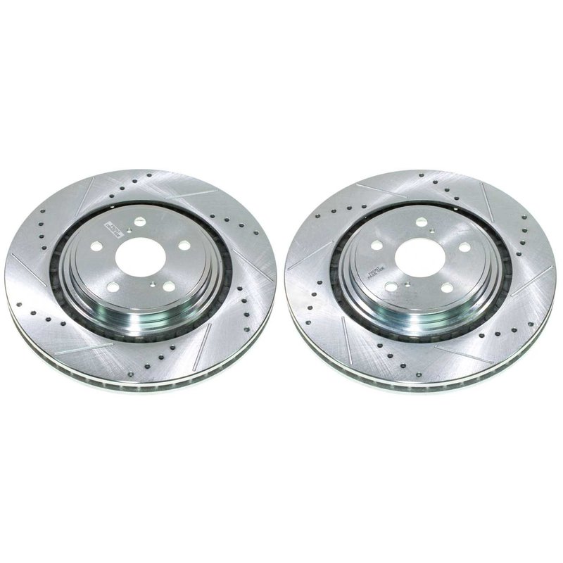 PowerStop JBR1911XPR Disc Brake Rotor Set - Front