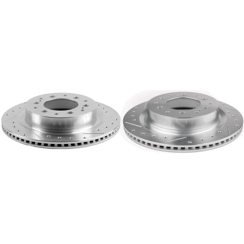 PowerStop JBR1921XPR Disc Brake Rotor Set - Rear