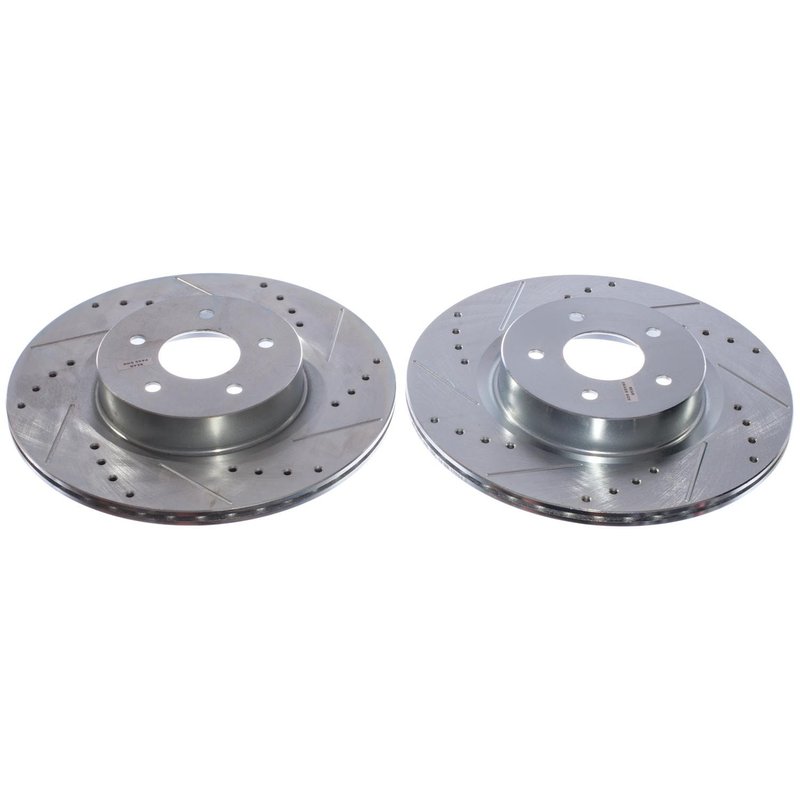 PowerStop JBR1926XPR Disc Brake Rotor Set - Rear
