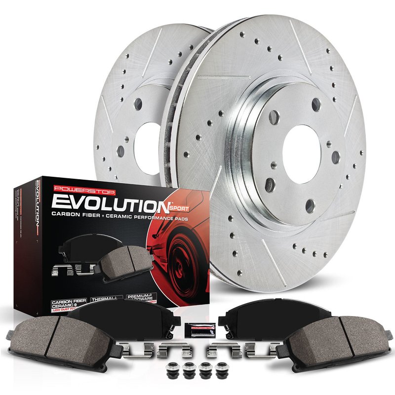 PowerStop K7360 Disc Brake Kit - Front