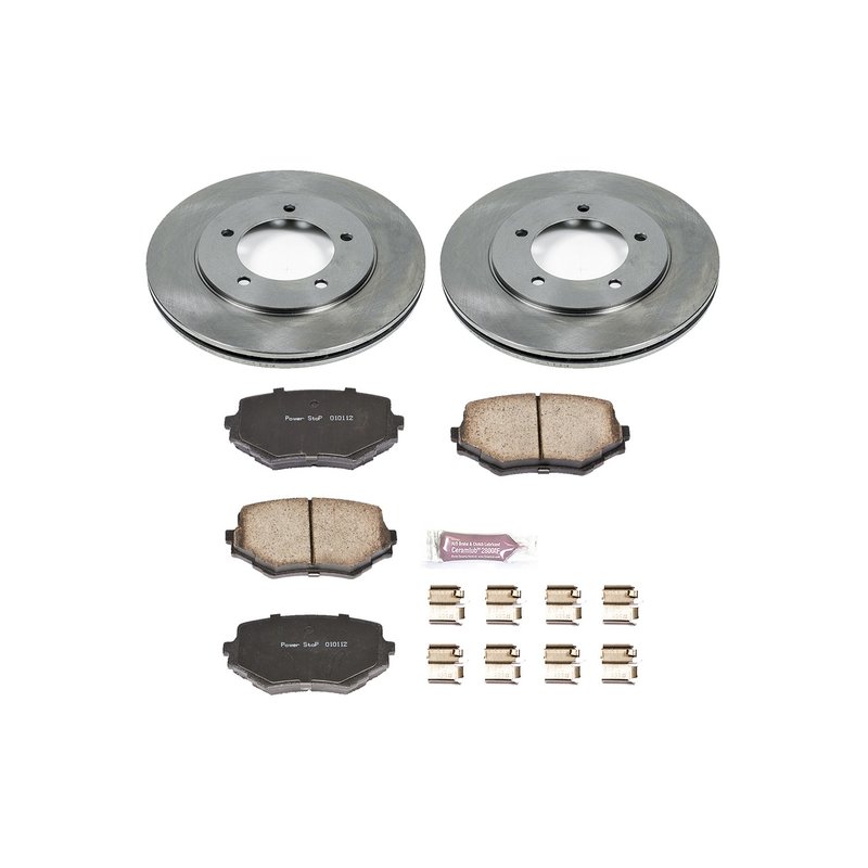 PowerStop KOE6308 Disc Brake Kit - Front