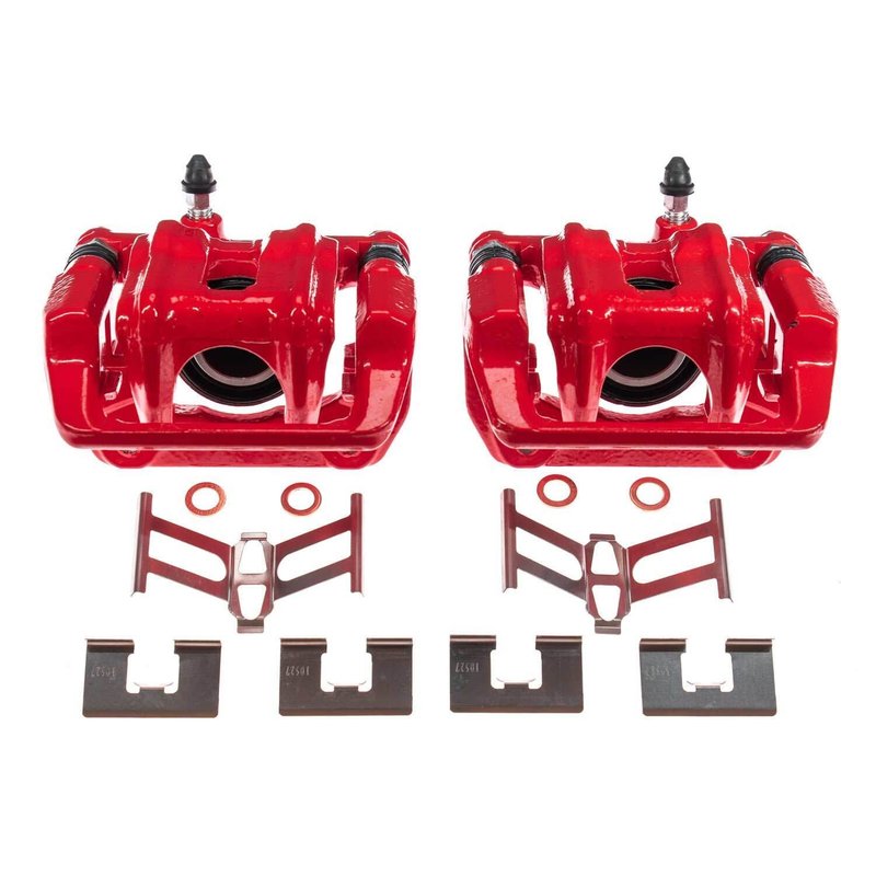 PowerStop S1448 Disc Brake Caliper Set - Rear