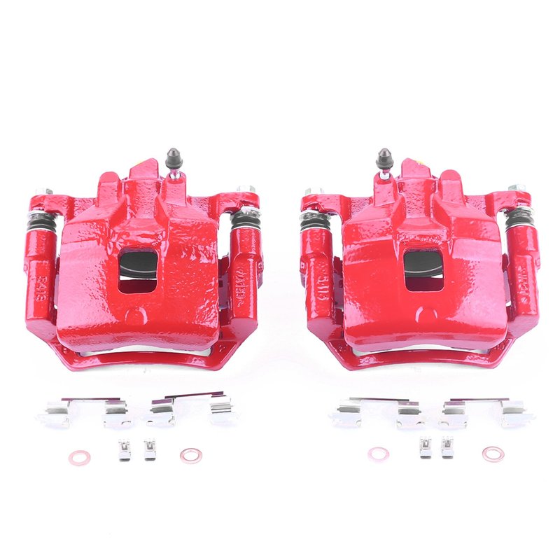 PowerStop S2048 Disc Brake Caliper Set - Front