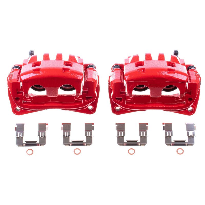 PowerStop S2682B Disc Brake Caliper Set - Front