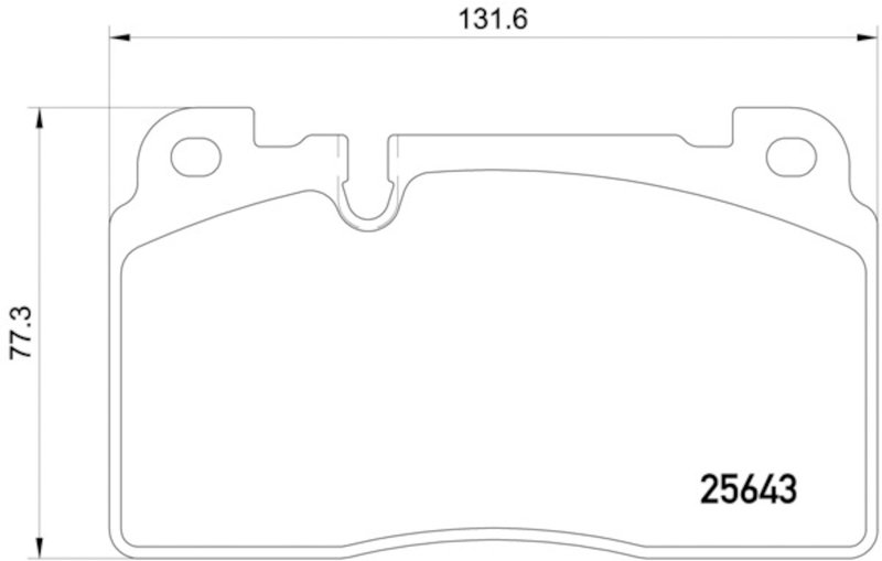 Pagid 355020241 Disc Brake Pad Set - Front