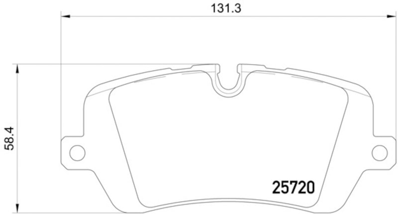 Pagid 355020361 Disc Brake Pad Set - Rear
