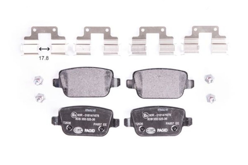 Pagid 355025361 Disc Brake Pad Set - Rear