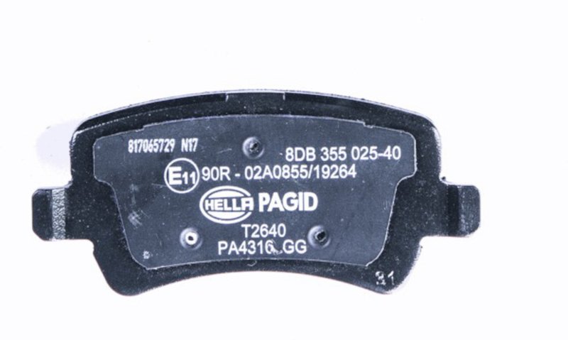 Pagid 355025401 Disc Brake Pad Set - Rear