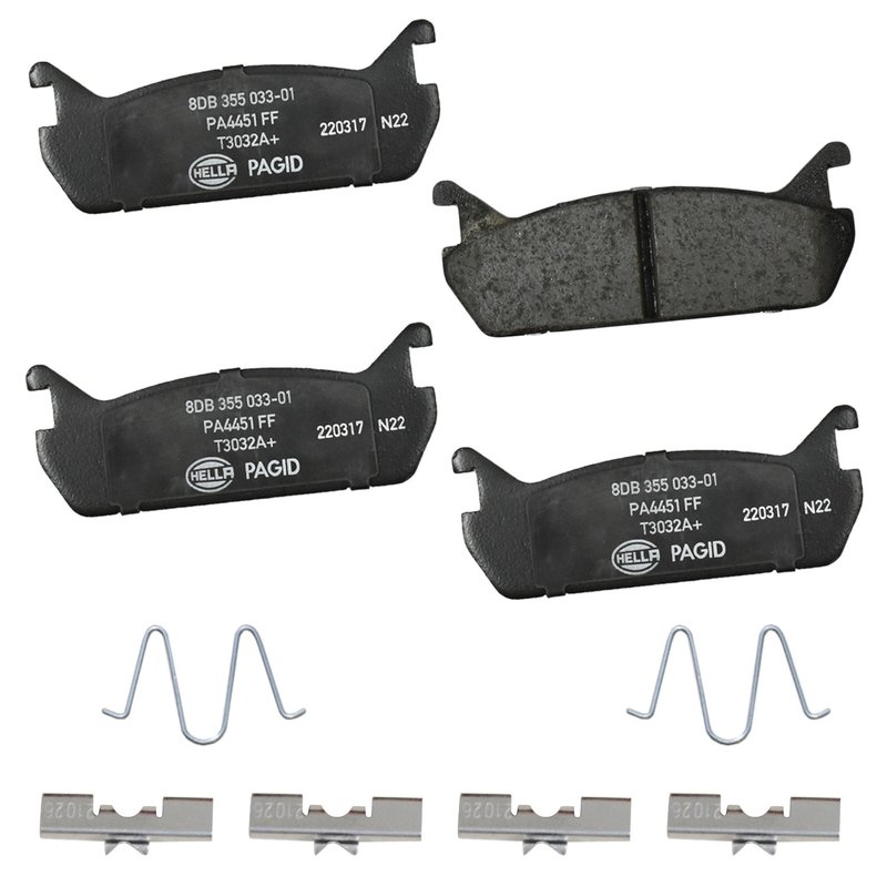Pagid 355033011 Disc Brake Pad Set - Rear