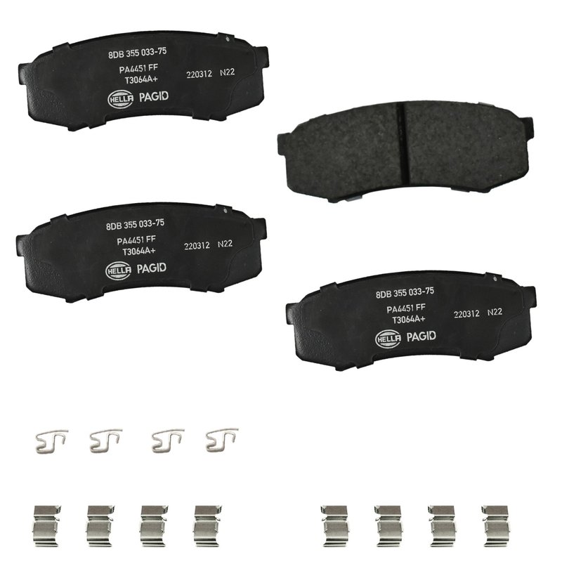 Pagid 355033751 Disc Brake Pad Set - Rear