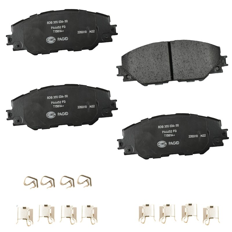 Pagid 355034301 Disc Brake Pad Set - Front