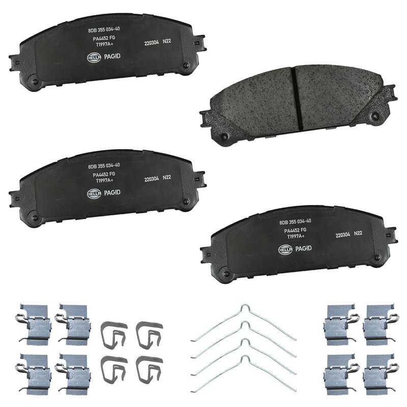 Pagid 355034401 Disc Brake Pad Set - Front