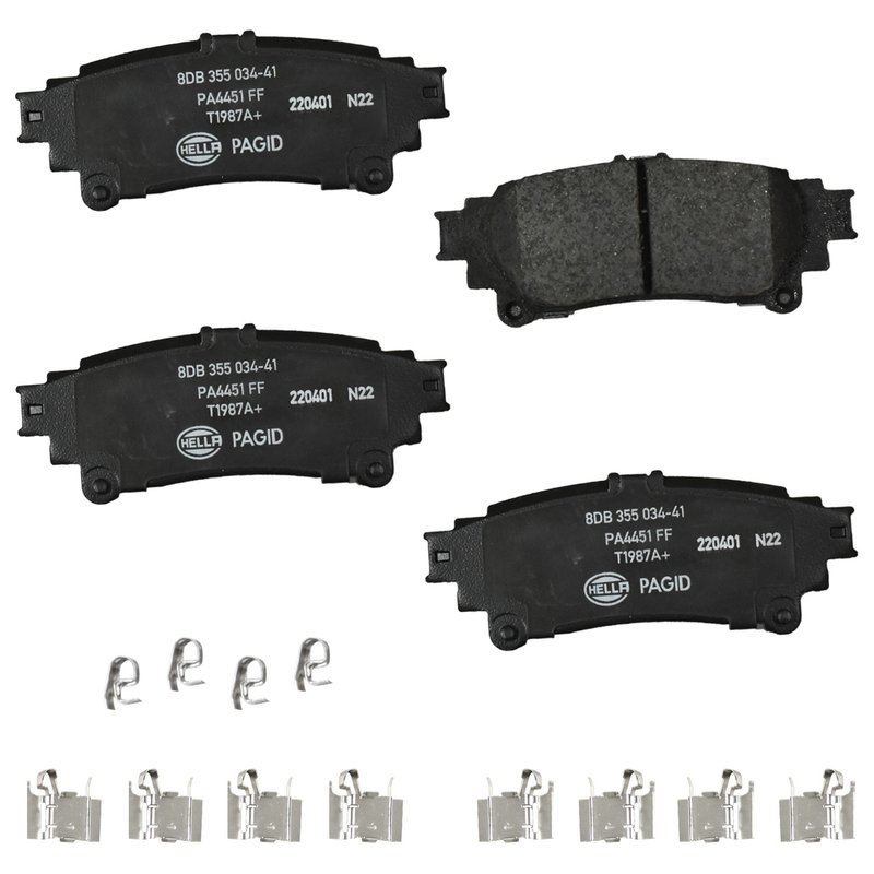 Pagid 355034411 Disc Brake Pad Set - Rear