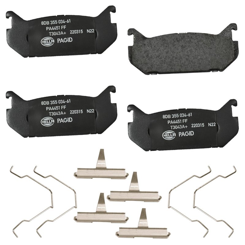 Pagid 355034611 Disc Brake Pad Set - Rear