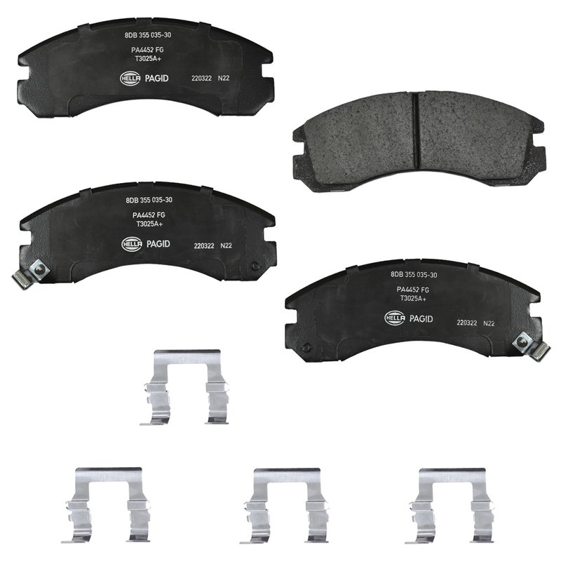 Pagid 355035301 Disc Brake Pad Set - Front