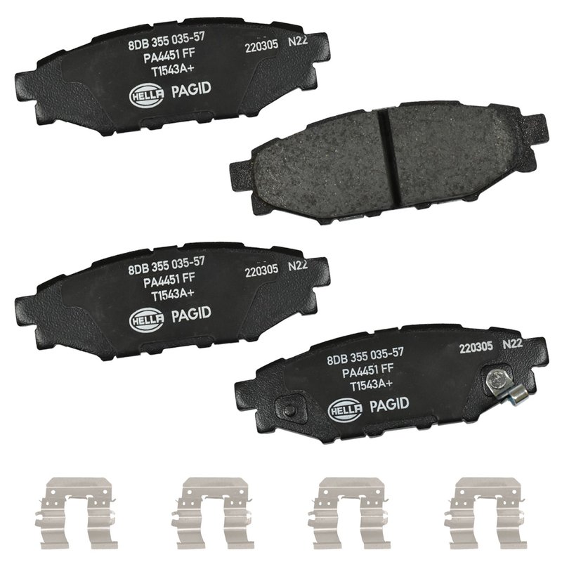 Pagid 355035571 Disc Brake Pad Set - Rear