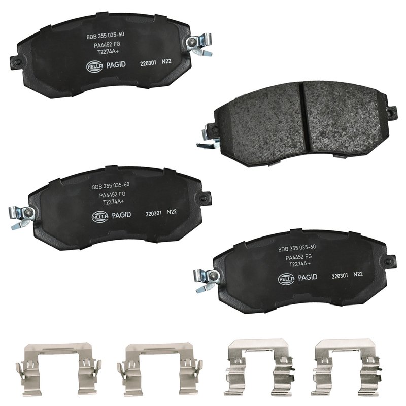 Pagid 355035601 Disc Brake Pad Set - Front